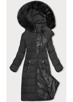 Zimowa kurtka damska z kapturem J Style grafitowa (16M9126-105) ze sklepu goodlookin.pl w kategorii Kurtki damskie - zdjęcie 187924594
