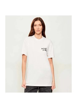 Anine Bing T-shirt WALKER | Oversize fit ze sklepu Gomez Fashion Store w kategorii Bluzki damskie - zdjęcie 187925021