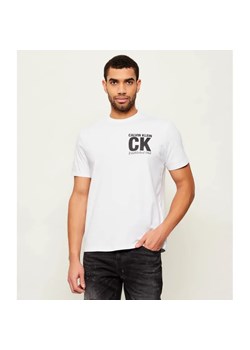 Calvin Klein T-shirt CORNER GRAPHIC | Regular Fit ze sklepu Gomez Fashion Store w kategorii T-shirty męskie - zdjęcie 187925130