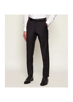 BOSS BLACK Wełniane spodnie H-Genius-MM-251 | Slim Fit ze sklepu Gomez Fashion Store w kategorii Spodnie męskie - zdjęcie 187926740