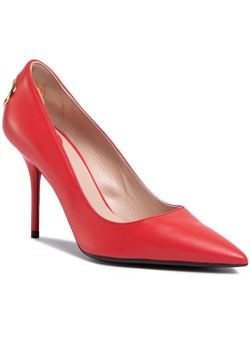 LOVE MOSCHINO Szpilki JA10199G1AIA0500 Czerwony ze sklepu MODIVO w kategorii Czółenka - zdjęcie 187927180