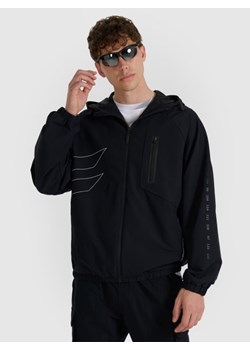 Męska kurtka przejściowa 4F 4FRAW25TSWSM2486 - czarna ze sklepu Sportstylestory.com w kategorii Kurtki męskie - zdjęcie 187927273