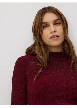 Reserved - Błyszczący golf - bordowy ze sklepu Reserved w kategorii Swetry damskie - zdjęcie 187927810