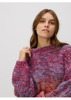 Reserved - Sweter z obniżoną linią ramion - wielobarwny ze sklepu Reserved w kategorii Swetry damskie - zdjęcie 187927940