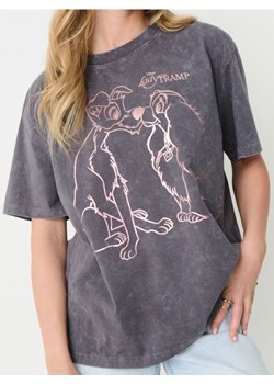 Sinsay - Koszulka z nadrukiem Disney - szary ze sklepu Sinsay w kategorii Bluzki damskie - zdjęcie 187928083