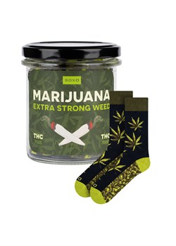 Skarpetki Zielone w Słoiku ze sklepu Sklep SOXO w kategorii Skarpetki męskie - zdjęcie 187928183