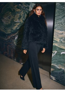 Mohito - Czarne spodnie z szeroką nogawką - czarny ze sklepu Mohito w kategorii Spodnie damskie - zdjęcie 187928251