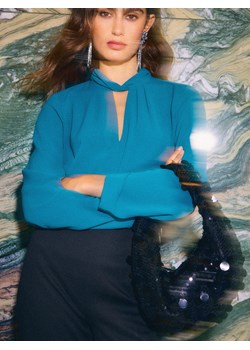 Mohito - Torebka z cekinami - czarny ze sklepu Mohito w kategorii Torebki bagietki - zdjęcie 187928320