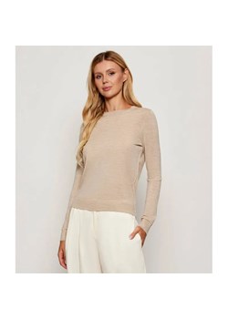 BOSS BLACK Wełniany sweter Ferpina | Slim Fit ze sklepu Gomez Fashion Store w kategorii Swetry damskie - zdjęcie 187928671