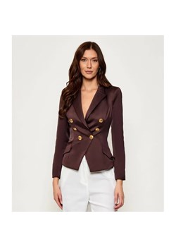 Elisabetta Franchi Satynowy żakiet | Slim Fit ze sklepu Gomez Fashion Store w kategorii Marynarki damskie - zdjęcie 187928712