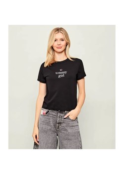 Tommy Hilfiger T-shirt STAR | Regular Fit ze sklepu Gomez Fashion Store w kategorii Bluzki damskie - zdjęcie 187928821