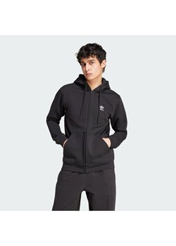 adidas Bluza Trefoil Essentials IW5791 Czarny Regular Fit ze sklepu MODIVO w kategorii Bluzy męskie - zdjęcie 187931664