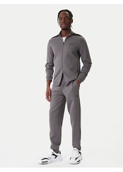 EA7 Emporio Armani Dres 7M001601 AF20845 U8086 Szary Regular Fit ze sklepu MODIVO w kategorii Dresy męskie - zdjęcie 187934104