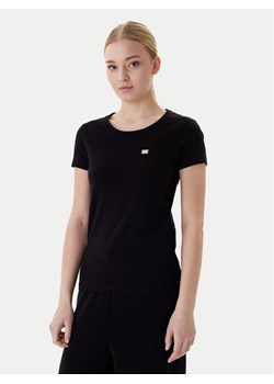 EA7 Emporio Armani T-Shirt 7W001045 AF10373 UC001 Czarny Slim Fit ze sklepu MODIVO w kategorii Bluzki damskie - zdjęcie 187934123