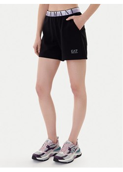 EA7 Emporio Armani Szorty sportowe 7W001153 AF12501 UC001 Czarny Regular Fit ze sklepu MODIVO w kategorii Szorty - zdjęcie 187934132
