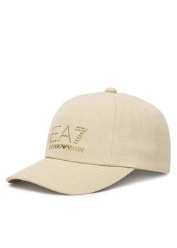 EA7 Emporio Armani Czapka z daszkiem 7W000327 AF13009 U1088 Beżowy ze sklepu MODIVO w kategorii Czapki z daszkiem damskie - zdjęcie 187934164