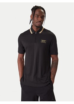 EA7 Emporio Armani Polo 7M001333 AF13739 UC001 Czarny Regular Fit ze sklepu MODIVO w kategorii T-shirty męskie - zdjęcie 187934210