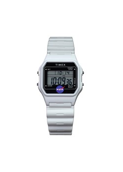 Timex Zegarek Main Street Classic TW2Y13500 Biały ze sklepu MODIVO w kategorii Zegarki - zdjęcie 187934212