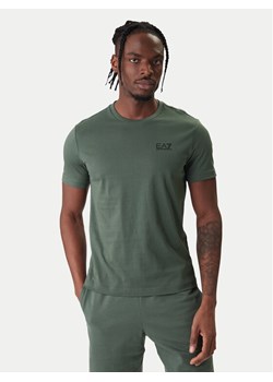 EA7 Emporio Armani T-Shirt 8NPT25 PJVPZ U7260 Zielony Regular Fit ze sklepu MODIVO w kategorii T-shirty męskie - zdjęcie 187934221