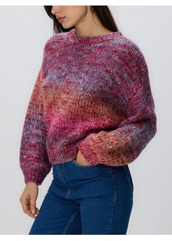 Reserved - Sweter z obniżoną linią ramion - wielobarwny ze sklepu Reserved w kategorii Swetry damskie - zdjęcie 187935491