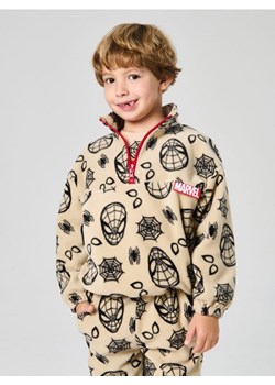 Sinsay - Bluza polarowa Spider-Man - beżowy ze sklepu Sinsay w kategorii Bluzy chłopięce - zdjęcie 187935800