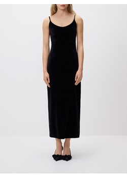 Reserved - Sukienka maxi z asymetrycznym rozcięciem - czarny ze sklepu Reserved w kategorii Sukienki - zdjęcie 187936101