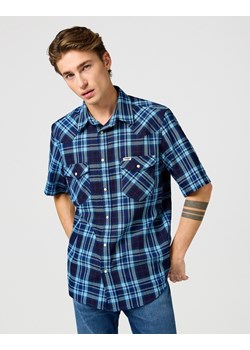 MESKA KOSZULA WRANGLER SS WESTERN SHIRT LATIGO INDIGO 112362899 ze sklepu YouNeedit.pl w kategorii Koszule męskie - zdjęcie 187936883