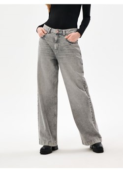 Sinsay - Jeansy baggy - szary ze sklepu Sinsay w kategorii Jeansy damskie - zdjęcie 187937662