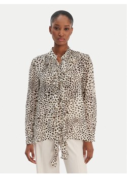 Marella Koszula Canapa 2613111151 Écru Regular Fit ze sklepu MODIVO w kategorii Koszule damskie - zdjęcie 187938183