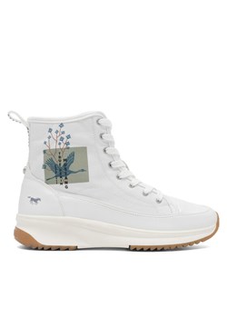 Mustang Sneakersy 1458-501 Biały ze sklepu MODIVO w kategorii Buty sportowe damskie - zdjęcie 187938191