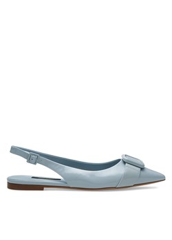 GINO ROSSI Baleriny AGORA-V1166-01-1 Niebieski ze sklepu MODIVO w kategorii Balerinki - zdjęcie 187938202