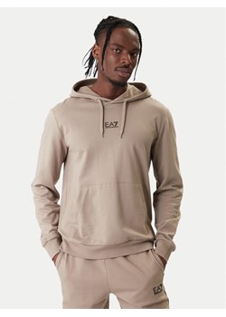 EA7 Emporio Armani Bluza 8NPM32 PJVRZ U6167 Beżowy Regular Fit ze sklepu MODIVO w kategorii Bluzy męskie - zdjęcie 187938214