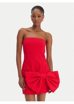 Marella Sukienka koktajlowa Editore 2613221013 Czerwony Slim Fit ze sklepu MODIVO w kategorii Sukienki - zdjęcie 187938260