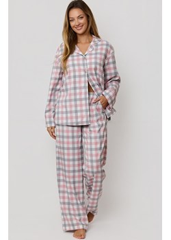 Mefemi rozpinana piżama damska Stella, Kolor szaro-różowy, Rozmiar S, Mefemi ze sklepu Primodo w kategorii Piżamy damskie - zdjęcie 187938800