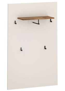 Wieszak ścienny z półką kaszmir + dąb castello A1-R78 ze sklepu Edinos.pl w kategorii Zestawy mebli do przedpokoju - zdjęcie 187939201