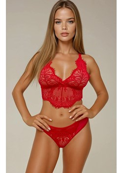 Sawren biustonosz miękki soft braletka Scandalous, Kolor czerwony, Rozmiar XS, Sawren ze sklepu Intymna w kategorii Biustonosze - zdjęcie 187939294