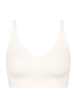 Sloggi biustonosz soft bralette ZERO Feel Bliss 10219598-00GZ, Kolor biały, Rozmiar L, Sloggi ze sklepu Intymna w kategorii Biustonosze - zdjęcie 187939312