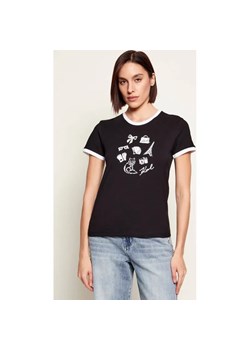 Karl Lagerfeld T-shirt | Regular Fit ze sklepu Gomez Fashion Store w kategorii Bluzki damskie - zdjęcie 187939812