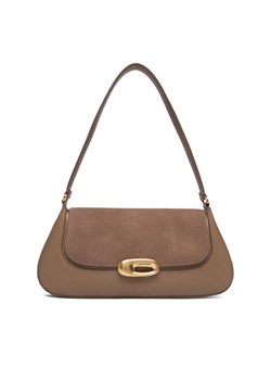Calvin Klein Torebka Hardware Brushed Shoulder Bag LV04F3337G Beżowy ze sklepu MODIVO w kategorii Torebki damskie - zdjęcie 187939901