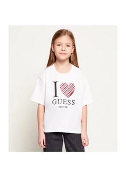 Guess T-shirt | Relaxed fit ze sklepu Gomez Fashion Store w kategorii Bluzki dziewczęce - zdjęcie 187940050
