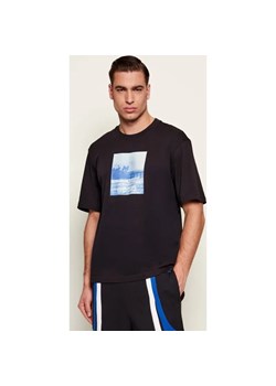 Hugo Blue T-shirt Nierofix | Regular Fit ze sklepu Gomez Fashion Store w kategorii T-shirty męskie - zdjęcie 187940201