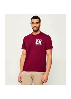 Calvin Klein T-shirt CORNER GRAPHIC | Regular Fit ze sklepu Gomez Fashion Store w kategorii T-shirty męskie - zdjęcie 187940240