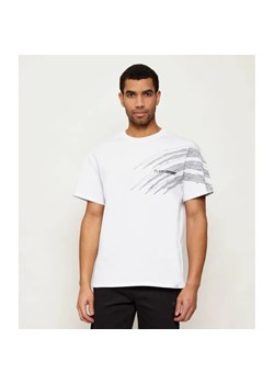 Plein Sport T-shirt Scratch | Regular Fit ze sklepu Gomez Fashion Store w kategorii T-shirty męskie - zdjęcie 187940371