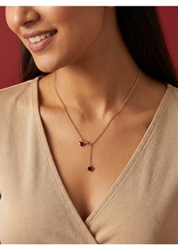 Sinsay - Naszyjnik z zawieszkami w kształcie serca - złoty ze sklepu Sinsay w kategorii Naszyjniki - zdjęcie 187943043