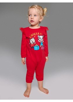 Sinsay - Świąteczny bawełniany pajacyk Kitty Kotty - czerwony ze sklepu Sinsay w kategorii Odzież dla niemowląt - zdjęcie 187943121