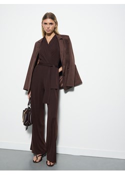 Mohito - Czekoladowy kombinezon - ciemnobrązowy ze sklepu Mohito w kategorii Kombinezony damskie - zdjęcie 187943590