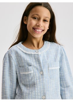 Reserved - Krótki żakiet - jasnoniebieski ze sklepu Reserved w kategorii Kurtki dziewczęce - zdjęcie 187943861