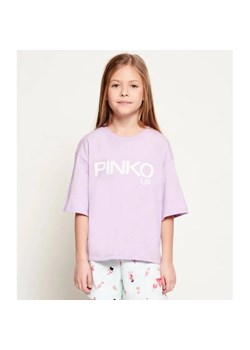 Pinko UP T-shirt JERSEY | Cropped Fit ze sklepu Gomez Fashion Store w kategorii Bluzki dziewczęce - zdjęcie 187944052