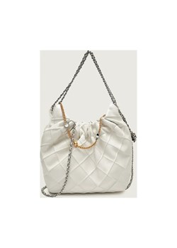 TORY BURCH Skórzana torebka na ramię Fleming ze sklepu Gomez Fashion Store w kategorii Torebki hobo - zdjęcie 187944134