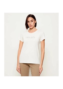 Liu Jo Sport T-shirt | Regular Fit ze sklepu Gomez Fashion Store w kategorii Bluzki damskie - zdjęcie 187944154